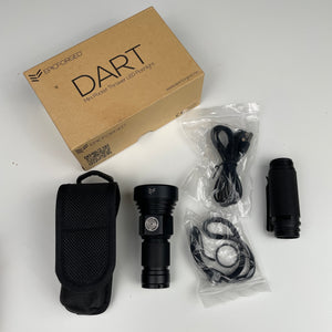 DART Mini Pocket Thrower Flashlight with Extension Tube (NO RETAIL BOX)