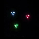 Glow-in-the-Dark Vials (3 Red, 3 Green, and 3 Blue)