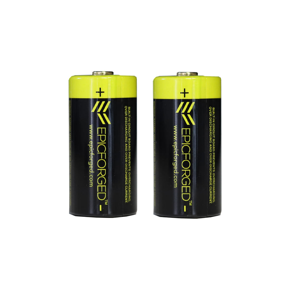EpicForged 1100mAh 18350 Battery (2-Pack) Dapper Design, LLC