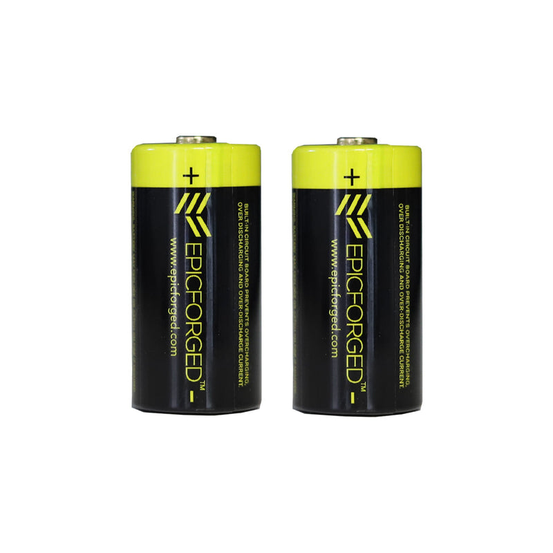 EpicForged 1100mAh 18350 Battery (2-Pack) Dapper Design, LLC