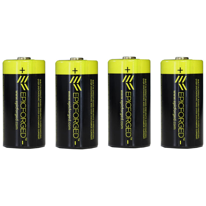 EpicForged 1100mAh 18350 Battery (4-Pack) Dapper Design, LLC