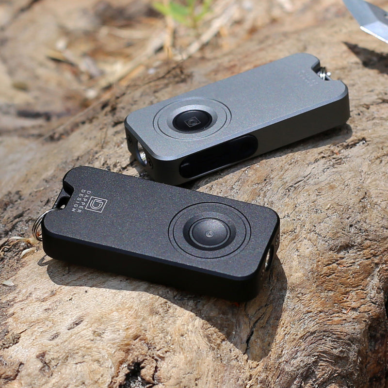 TL MICRO: Ultra-Compact LED Keychain Touch-Sensor Flashlight Dapper Design, LLC Black