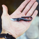 KLIP BLACK: Aluminum Knife & EDC Suspension Hook Dapper Design, LLC
