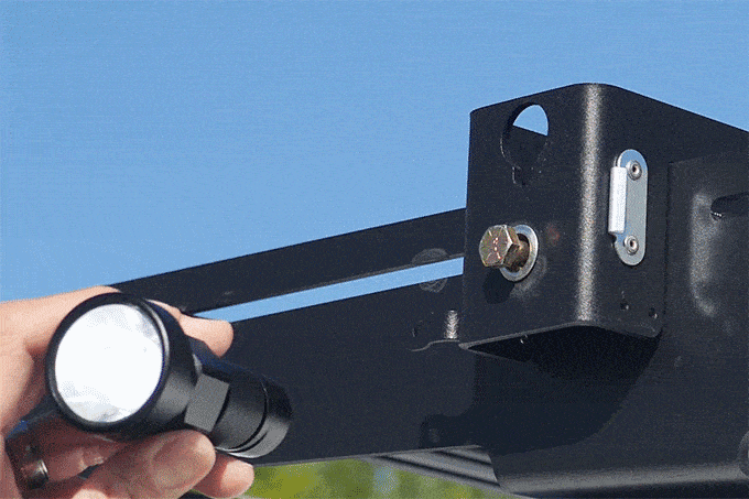 DART Mini Pocket Thrower Flashlight Dapper Design, LLC