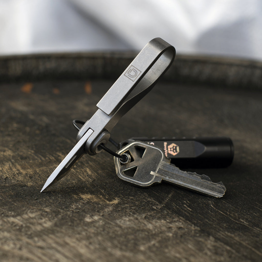 KLIP: Titanium Knife & EDC Suspension Hook Dapper Design, LLC