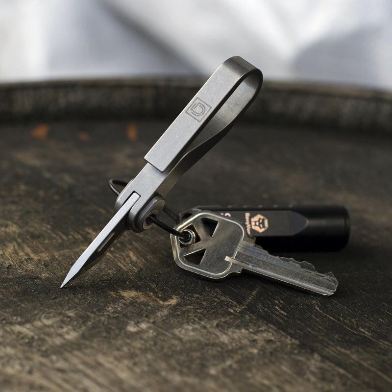KLIP: Titanium Knife & EDC Suspension Hook Dapper Design, LLC