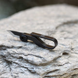 KLIP BLACK: Aluminum Knife & EDC Suspension Hook Dapper Design, LLC