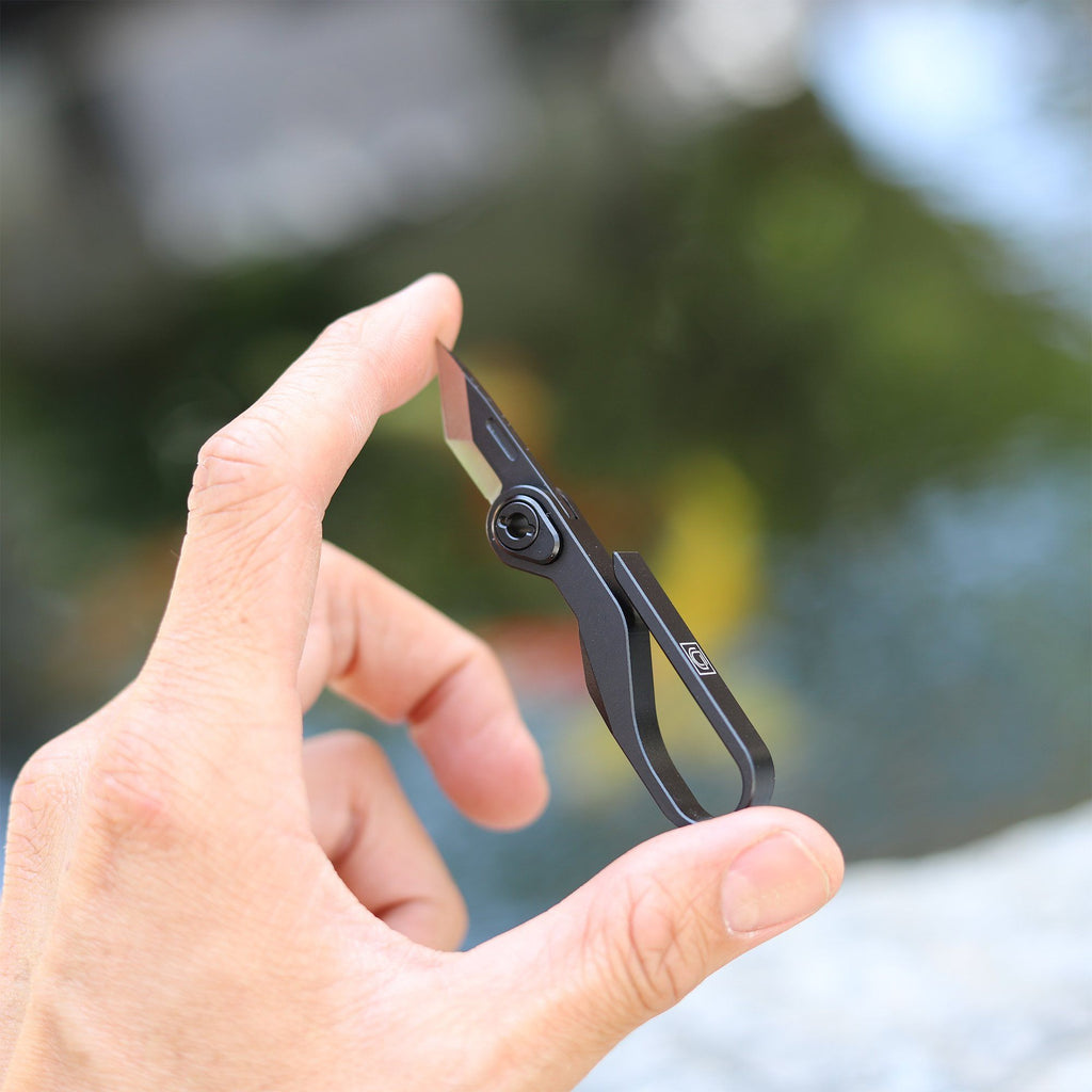KLIP BLACK: Aluminum Knife & EDC Suspension Hook Dapper Design, LLC