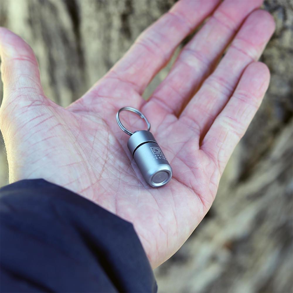 Keychain Pillbox & EDC Container Dapper Design, LLC