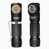MankerLight E03H III 1200 Lumens 14500 / AA Headlamp Black Aluminum (OPEN BOX)