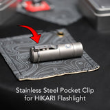 HIKARI Titanium Pocket Flashlight