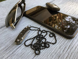 Black Bead Ball Chain Necklace Dapper Design, LLC 